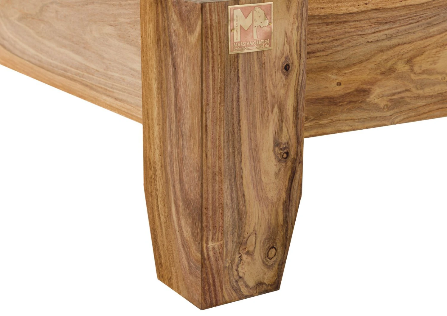 Lit Double 160x200 Palissandre Huilé Brun NATURE BROWN #511 2 Lit Double 160x200 Palissandre Huilé Brun NATURE BROWN #511 – Image 2