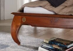 Lit Double 160x200 Acacia Laqué Nougat OPIUM #263 9 Lit Double 160x200 Acacia Laqué Nougat OPIUM #263 -Massivmoebel24 09 636 620 3903 4