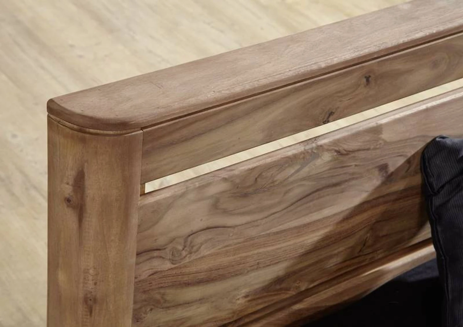 Lit Double 160x200 Palissandre Teinté Smoked Cherry TORONTO #160 3 Lit Double 160x200 Palissandre Teinté Smoked Cherry TORONTO #160 – Image 3