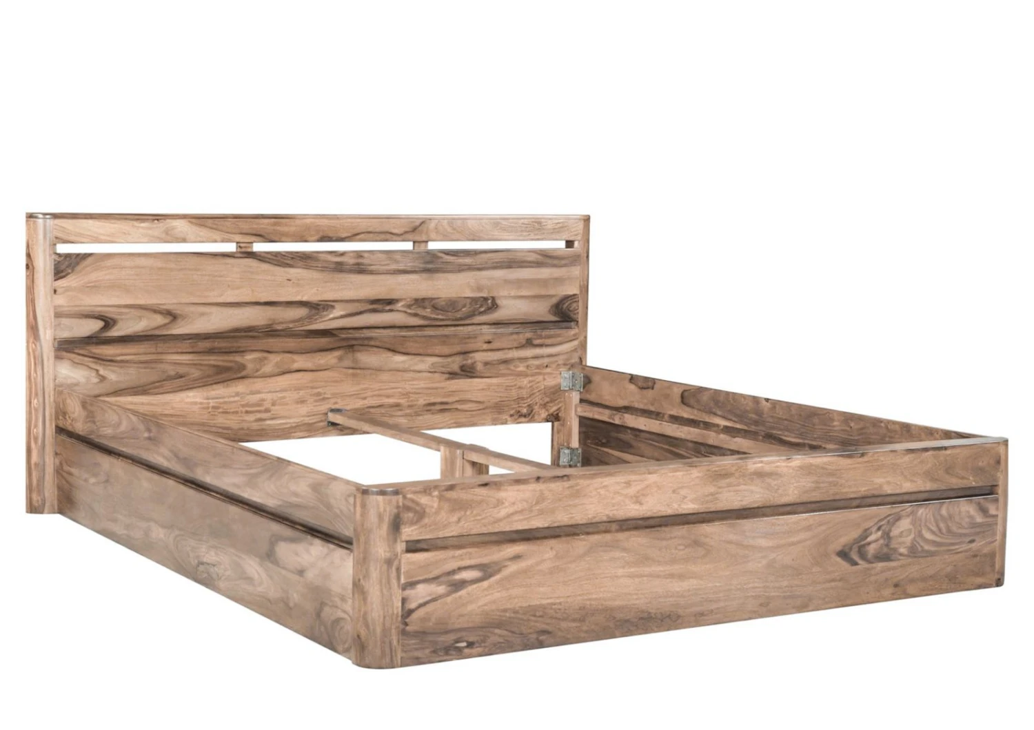 Lit Double 160x200 Palissandre Teinté Smoked Cherry TORONTO #160 5 Lit Double 160x200 Palissandre Teinté Smoked Cherry TORONTO #160 – Image 5