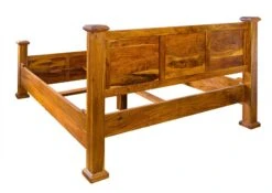 Lit Double 180x200 Acacia Laqué Miel OXFORD #0132 17 Lit Double 180x200 Acacia Laqué Miel OXFORD #0132 -Massivmoebel24 09 638 610 0132 11