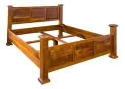 Lit Double 180x200 Acacia Laqué Miel OXFORD #0132 16 Lit Double 180x200 Acacia Laqué Miel OXFORD #0132 -Massivmoebel24 09 638 610 0132 9