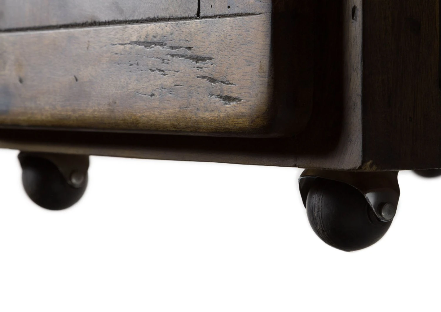 Table De Nuit En Bois De Manguier Laqué Marron RAILWAY #3002 7 Table De Nuit En Bois De Manguier Laqué Marron RAILWAY #3002 – Image 7