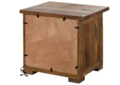 Table De Nuit En Bois De Manguier / Bois De Récupération 50x40x45 Naturel Laqué RAILWAY LUX #160 19 Table De Nuit En Bois De Manguier / Bois De Récupération 50x40x45 Naturel Laqué RAILWAY LUX #160 -Massivmoebel24 09 680 773 0060 10