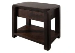 Table De Nuit 60x40 Acacia Laqué Tabac BUENO #035 17 Table De Nuit 60x40 Acacia Laqué Tabac BUENO #035 -Massivmoebel24 09 681 679 0035 9