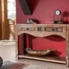 Console 115x30 Bois De Récupération Laqué Multicolore NATURE OF SPIRIT #03