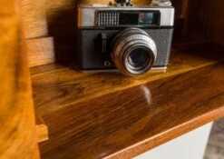 Meuble à Suspendre 52x24 Acacia Laqué Miel OXFORD #01003 -Massivmoebel24 09 900 610 9003 5