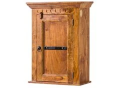Meuble à Suspendre 52x24 Acacia Laqué Miel OXFORD #01003 -Massivmoebel24 09 900 610 9003 9