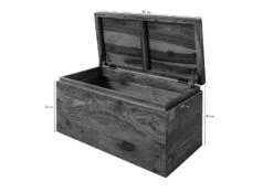 Coffre 80x40 Palissandre Teinté Smoked Cherry TORONTO #116 -Massivmoebel24 09 900 665 1016 08 1