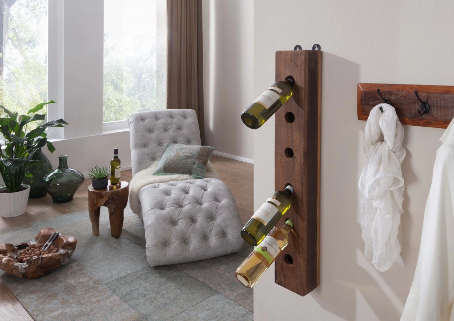 Étagère à Vin 13x10 Bois De Récupération Laqué Multicolore NATURE OF SPIRIT #84 1 Étagère à Vin 13x10 Bois De Récupération Laqué Multicolore NATURE OF SPIRIT #84