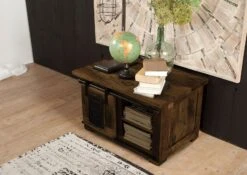 Coffre En Bois De Manguier Huilé RAILWAY #434 12 Coffre En Bois De Manguier Huilé RAILWAY #434 -Massivmoebel24 09 900 772 3028 03