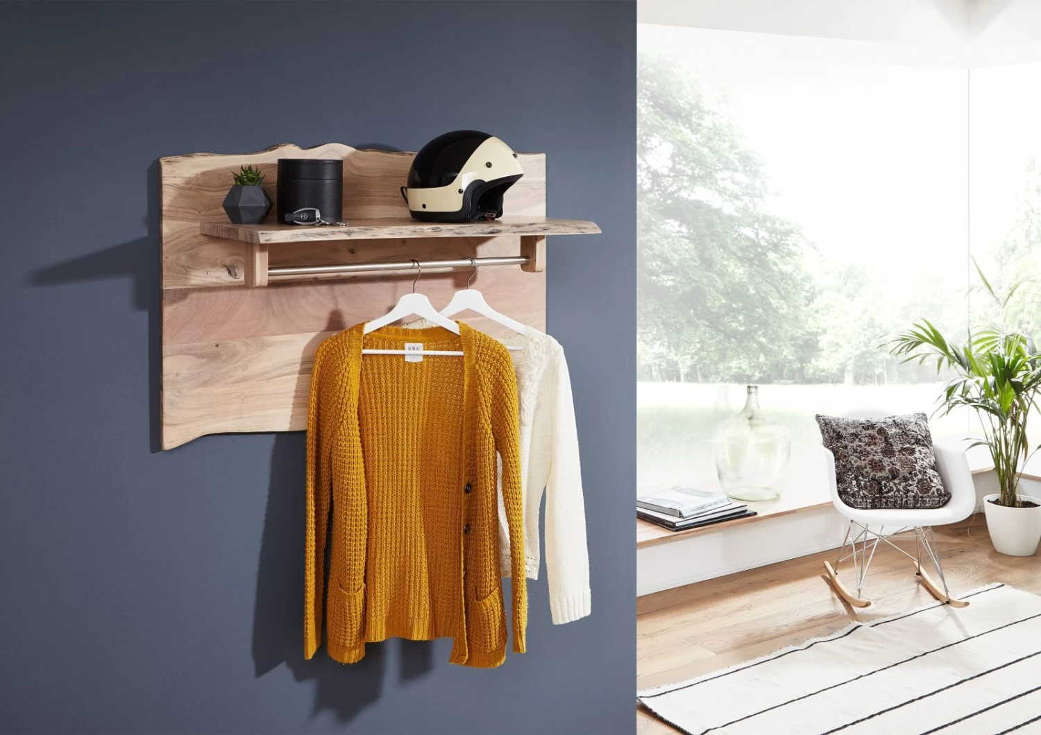 Portemanteau 100x32 Acacia Laqué Bois Naturel PURE ACACIA #715 1 Portemanteau 100x32 Acacia Laqué Bois Naturel PURE ACACIA #715