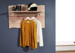 Portemanteau 100x32 Acacia Laqué Bois Naturel PURE ACACIA #715 7 Portemanteau 100x32 Acacia Laqué Bois Naturel PURE ACACIA #715 -Massivmoebel24 09 900 886 7015 3