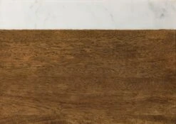 Échantillon Manguier 29x29x1 Marron Huilé / Marbre Véritable LOS ANGELES