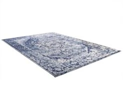 Tapis 300x200 Coton Bleu LINCOLN TWO 5 Tapis 300x200 Coton Bleu LINCOLN TWO -Massivmoebel24 09 900 901 0069 9