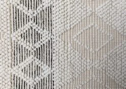 Tapis 240x170 Bois Naturel KAFET -Massivmoebel24 09 900 901 1095 3