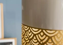 Plafonnier 15x15x33 Doré LOS ANGELES #80 -Massivmoebel24 09 916 891 0080 03