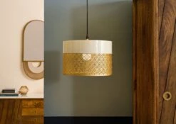 Plafonnier 30x30x20 Doré LOS ANGELES #81