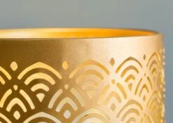 Lampe à Pied 25x25x134 Doré LOS ANGELES #83 -Massivmoebel24 09 916 891 0083 06