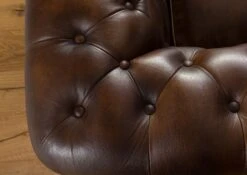 Canapé 4 Places En Cuir Véritable Marron CHESTERFIELD #104 14 Canapé 4 Places En Cuir Véritable Marron CHESTERFIELD #104 -Massivmoebel24 09 920 890 1004 6