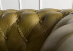 Canapé 4 Places En Cuir Véritable Vert CHESTERFIELD #304 13 Canapé 4 Places En Cuir Véritable Vert CHESTERFIELD #304 -Massivmoebel24 09 920 890 3004 5