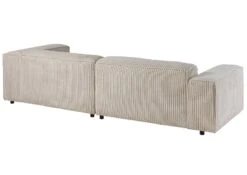 Canapé D'angle 279x164 Ivoire VALENCIA -Massivmoebel24 31 920 100 0001 11