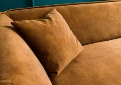 Canapé D'angle 277x173 Cognac GENT -Massivmoebel24 31 920 100 0007 4