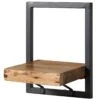 Étagère Murale En Bois D'Acacia 25x22x32 Naturel Laqué MELBOURNE #115