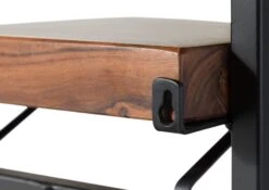 Étagère Murale En Bois D'Acacia 32x22x32 Naturel Laqué MELBOURNE #116 10 Étagère Murale En Bois D'Acacia 32x22x32 Naturel Laqué MELBOURNE #116 -Massivmoebel24 32 350 558 0116 06