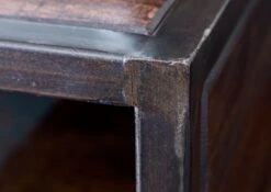 Console En Bois D'acacia Et Bois De Récupération Marron Laqué CITY #02 -Massivmoebel24 33 100 753 0002 7