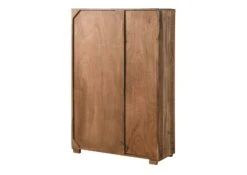 BARK #106 Buffet En Bois D'acacia - Laqué / Naturel 100x40x150 -Massivmoebel24 33 310 406 0106 10