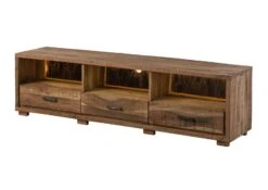 BARK #117 Meuble TV En Bois D'acacia - Laqué / Naturel 175x40x47 16 BARK #117 Meuble TV En Bois D'acacia - Laqué / Naturel 175x40x47 -Massivmoebel24 33 313 406 0117 09