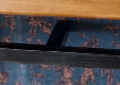 Etagère Murale En Bois De Récupération Laqué Marron CITY #09 -Massivmoebel24 33 350 753 0009 5