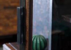 Buffet Avec étagère En Bois D'acacia Et Bois De Récupération Laqué Marron CITY #07 -Massivmoebel24 33 900 753 0007 6