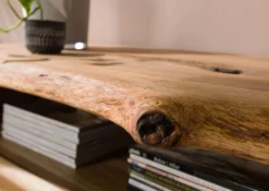 Buffet 131x45 Chêne Sauvage Huilé Bois Naturel PURE OAK #703 -Massivmoebel24 38 310 876 7003 6