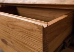 Meuble TV 220x45 Chêne Sauvage Huilé Bois Naturel PURE OAK #704 -Massivmoebel24 38 313 876 7004 6