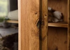 Vitrine 81x45 Chêne Sauvage Huilé Bois Naturel PURE OAK #107 15 Vitrine 81x45 Chêne Sauvage Huilé Bois Naturel PURE OAK #107 -Massivmoebel24 38 320 876 0107 6