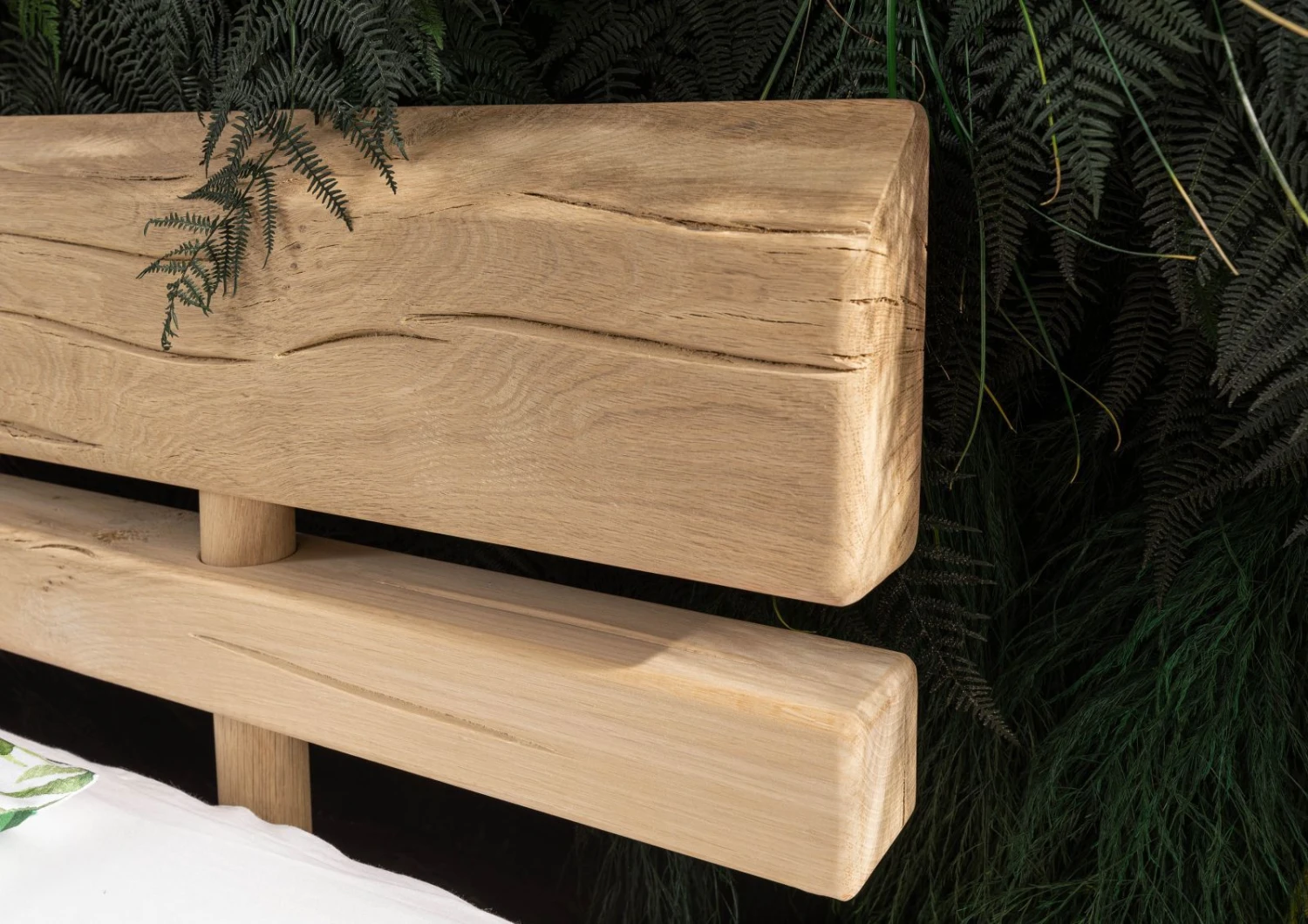 Lit Double 180x200 Chêne Huilé Bois Naturel OAK HEART #03 4 Lit Double 180x200 Chêne Huilé Bois Naturel OAK HEART #03 – Image 4