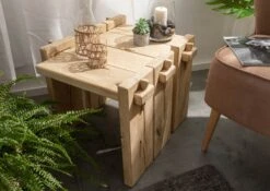 Table De Nuit 54x34 Chêne Huilé Bois Naturel OAK HEART #11 -Massivmoebel24 38 680 776 1011 4