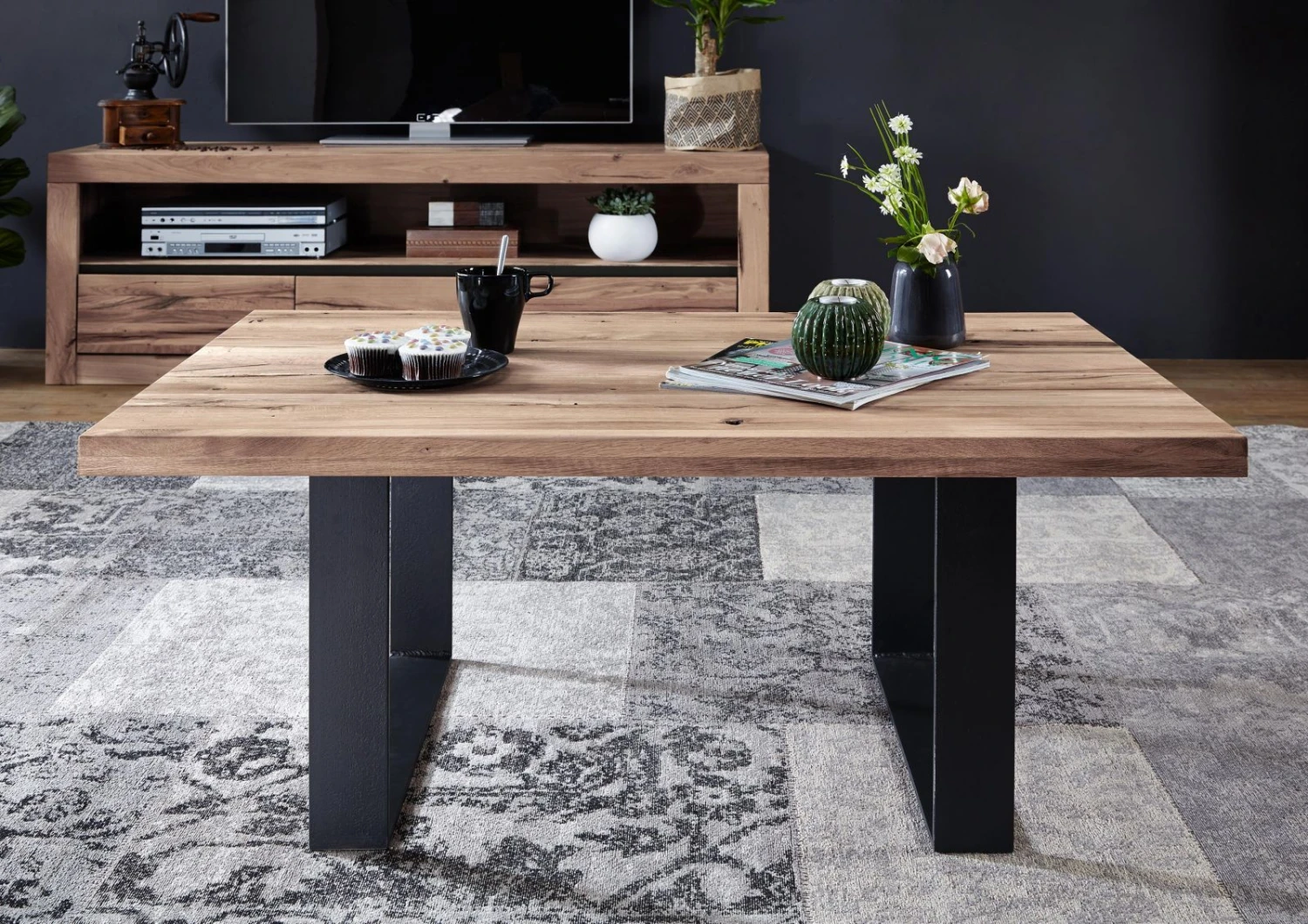 Table Basse 110x70 Chênes Sauvage Et Lombard Huilé Bianco MONTREUX #216 3 Table Basse 110x70 Chênes Sauvage Et Lombard Huilé Bianco MONTREUX #216 – Image 3