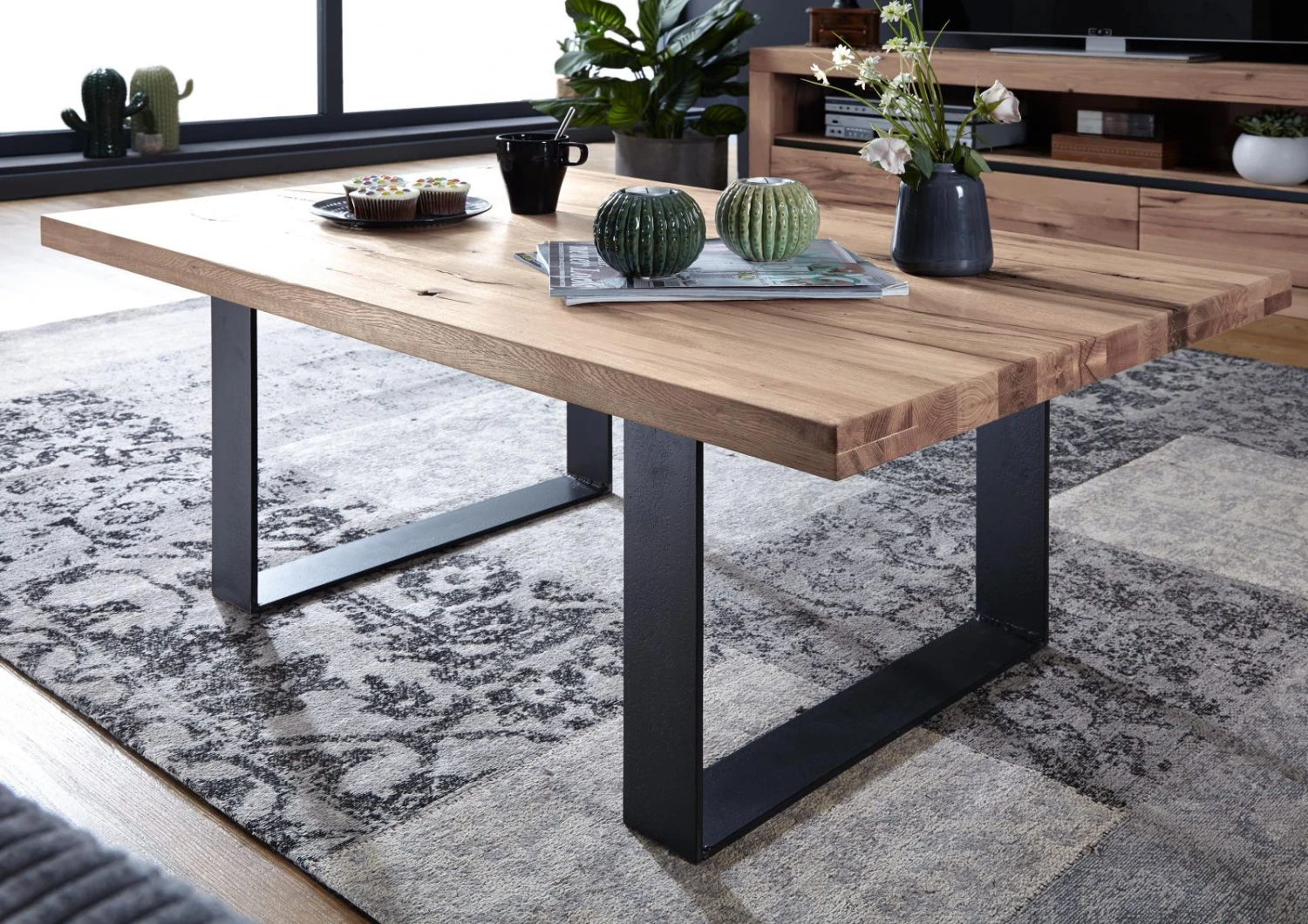 Table Basse 110x70 Chênes Sauvage Et Lombard Huilé Bianco MONTREUX #216 4 Table Basse 110x70 Chênes Sauvage Et Lombard Huilé Bianco MONTREUX #216 – Image 4