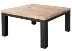 Table Basse 90x90 Chêne Sauvage Huilé Bianco VILLANDERS #229 -Massivmoebel24 48 200 200 1029 9