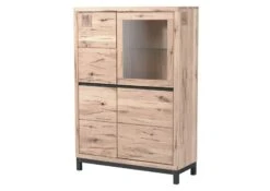 Buffet 103x40 Chêne Sauvage Huilé Bianco VILLANDERS #205 -Massivmoebel24 48 310 200 1005 9