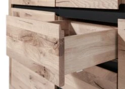 Buffet 166x40 Chêne Sauvage Huilé Bianco VILLANDERS #207 -Massivmoebel24 48 310 200 1007 5