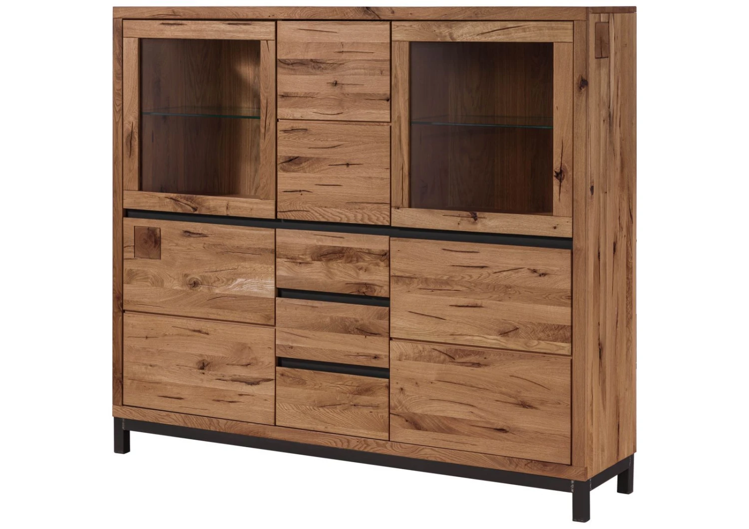 Buffet 166x40 Chêne Sauvage Huilé Tabacco Brown VILLANDERS #307 6 Buffet 166x40 Chêne Sauvage Huilé Tabacco Brown VILLANDERS #307 – Image 6