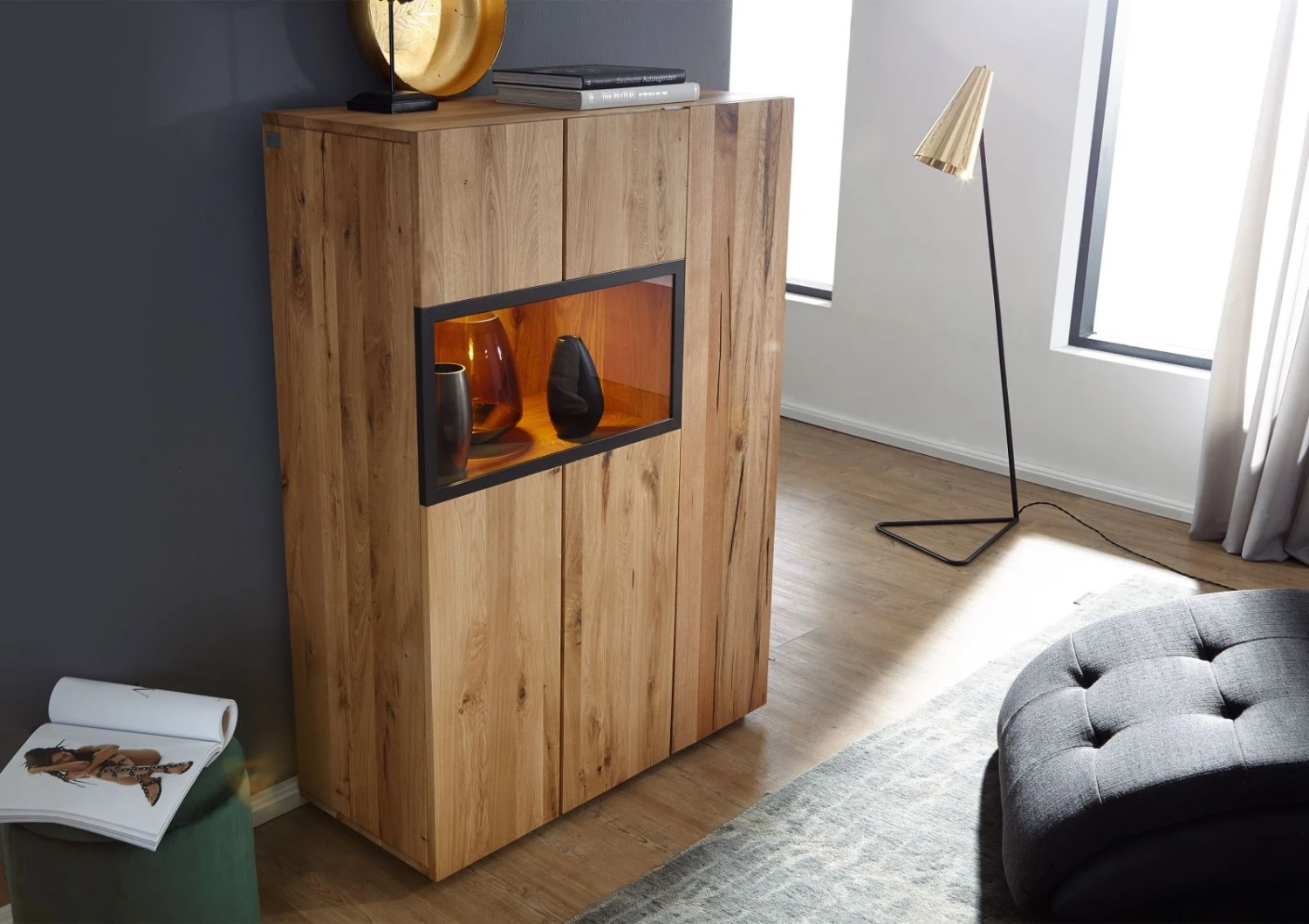 Buffet 99x43 Chênes Sauvage Et Lombard Huilé Bois Naturel FRANKFURT #116 2 Buffet 99x43 Chênes Sauvage Et Lombard Huilé Bois Naturel FRANKFURT #116 – Image 2