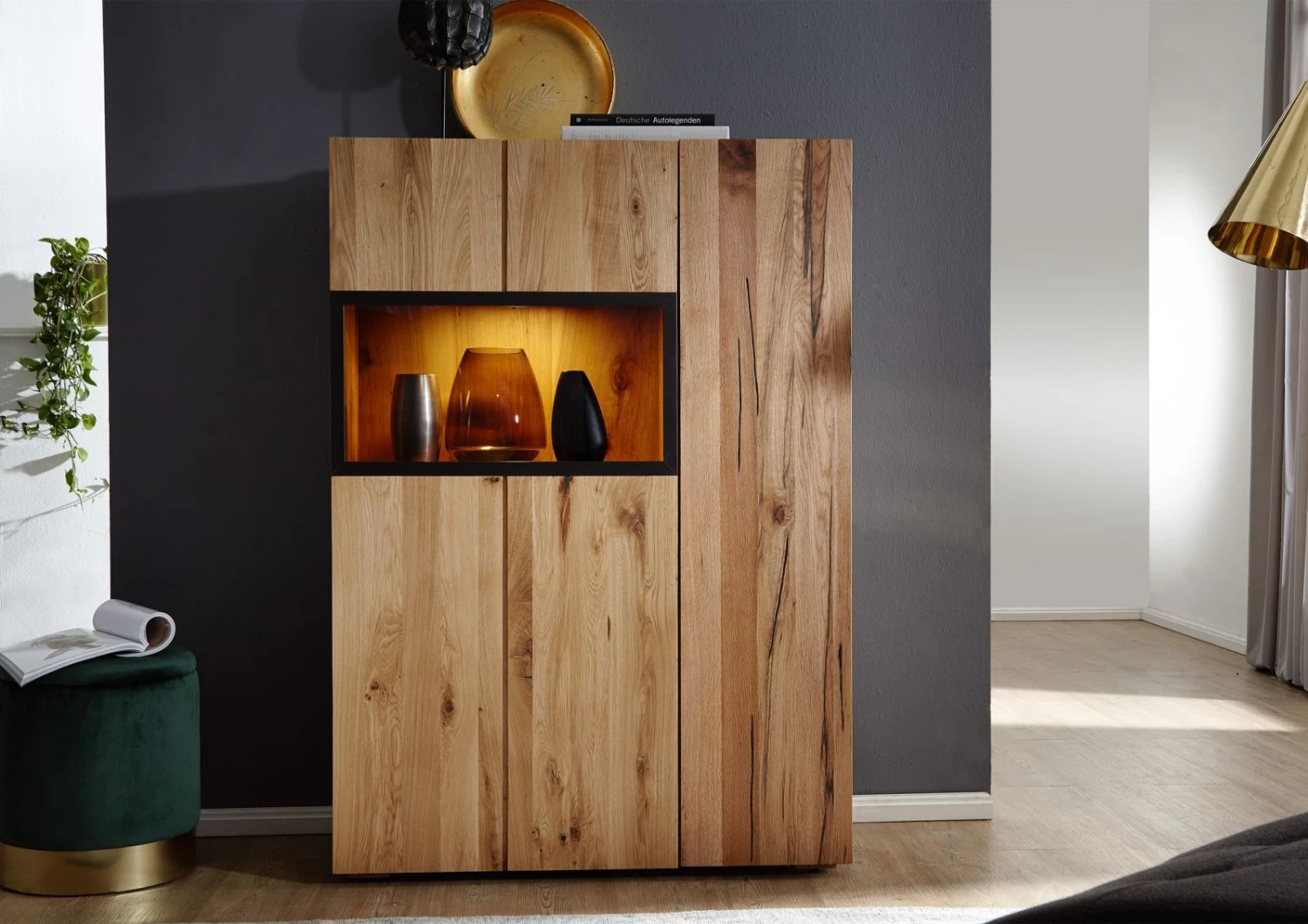 Buffet 99x43 Chênes Sauvage Et Lombard Huilé Bois Naturel FRANKFURT #116 3 Buffet 99x43 Chênes Sauvage Et Lombard Huilé Bois Naturel FRANKFURT #116 – Image 3