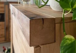 Buffet 110x45 Chênes Sauvage Et Lombard Huilé Bois Naturel NEW AMSTERDAM #05 -Massivmoebel24 48 310 511 0005 7