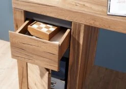 Bureau 150x50 Chênes Sauvage Et Lombard Huilé Bois Naturel MONTREUX #119 -Massivmoebel24 48 312 100 0019 6