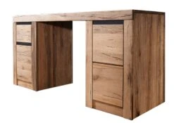 Bureau 150x50 Chênes Sauvage Et Lombard Huilé Bois Naturel MONTREUX #119 -Massivmoebel24 48 312 100 0019 9